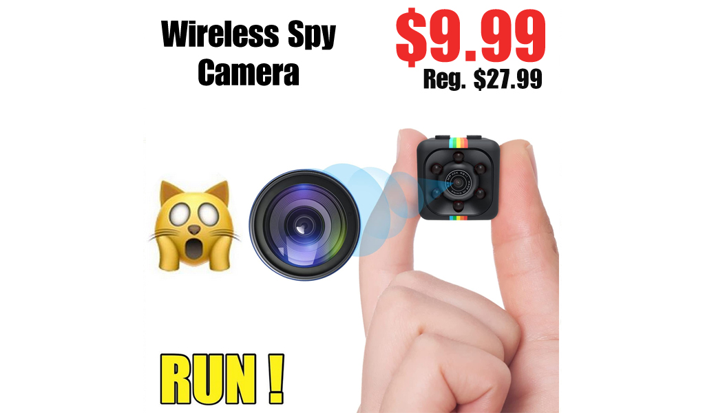 Wireless Spy Camera Only $9.99 Shipped on Amazon (Regularly $27.99)