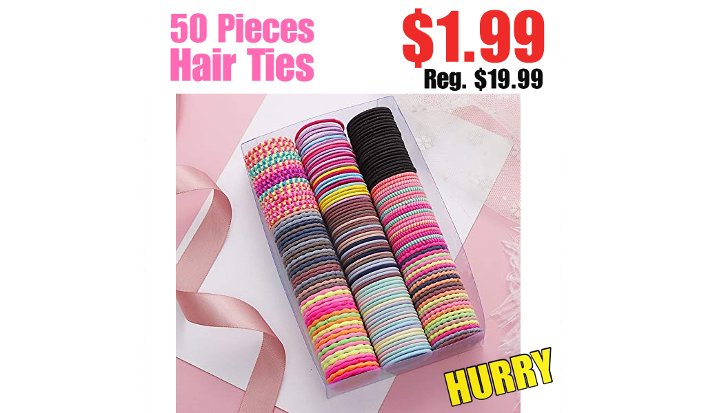 50 Pieces Hair Ties Only $1.99 Shipped on Amazon (Regularly $19.99)