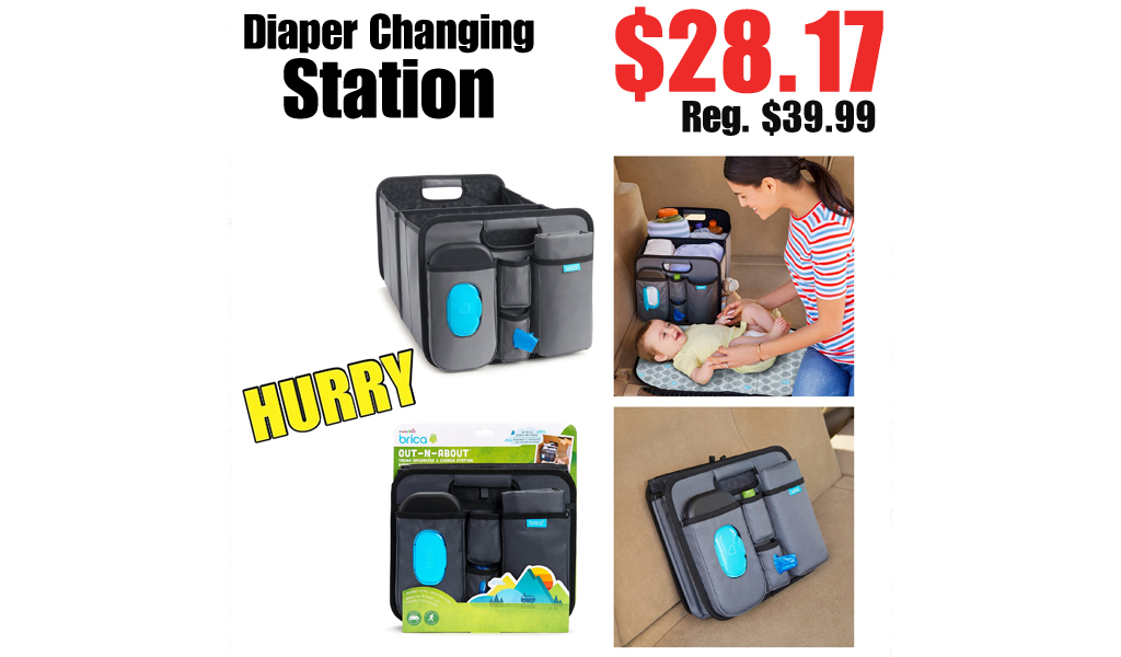 Diaper Changing Station Only $28.17 on Amazon (Regularly $39.99)