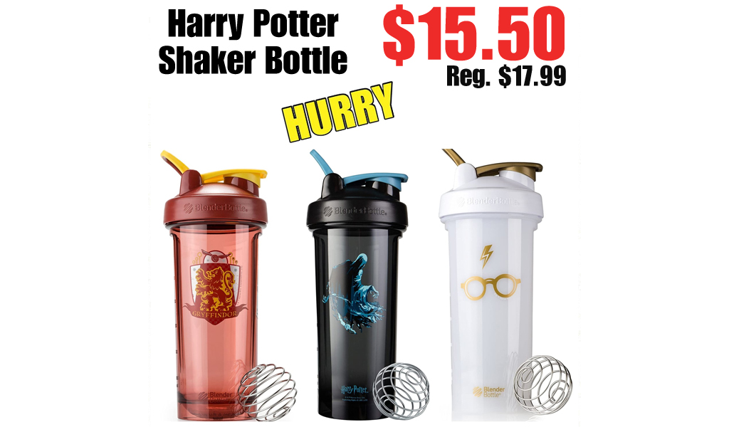 Harry Potter Shaker Bottle Just $15.50 Shipped on Amazon (Regularly $17.99)