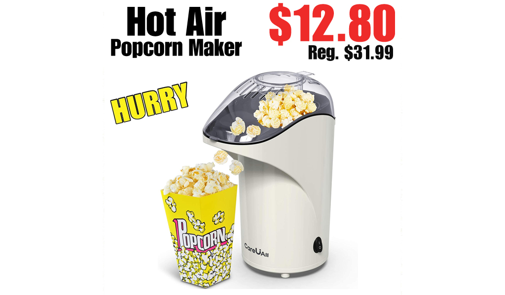Hot Air Popcorn Maker Only $12.80 on Amazon (Regularly $31.99)