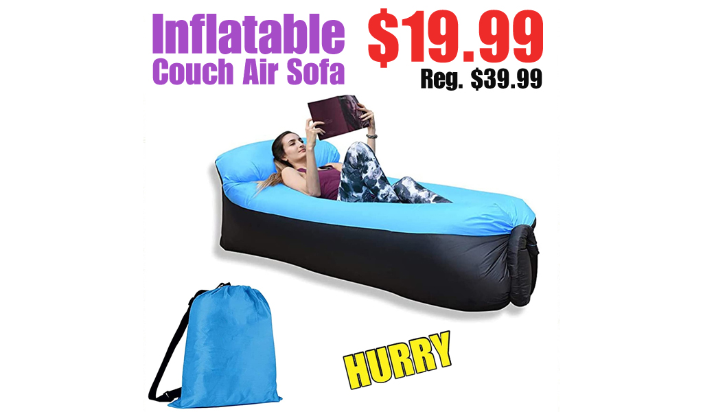 Inflatable Couch Air Sofa Only $19.99 Shipped on Amazon (Regularly $39.99)