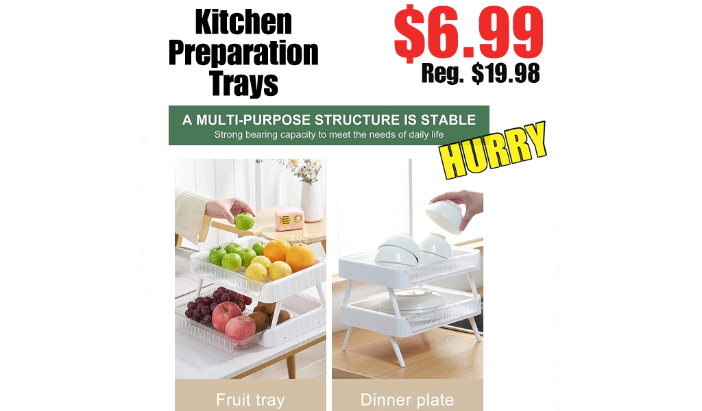 Kitchen Preparation Trays Only $6.99 Shipped on Amazon (Regularly $19.98)