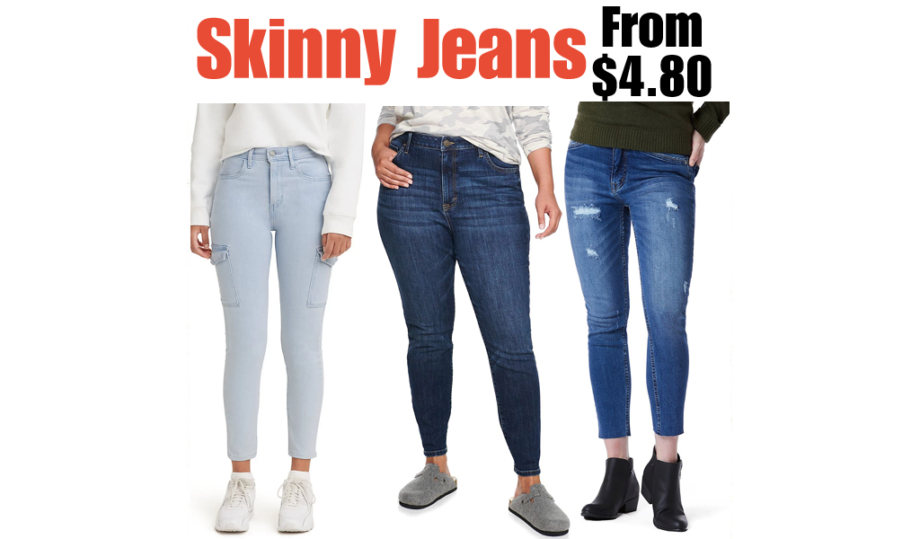 Skinny Jeans from $4.80 on Kohls.com
