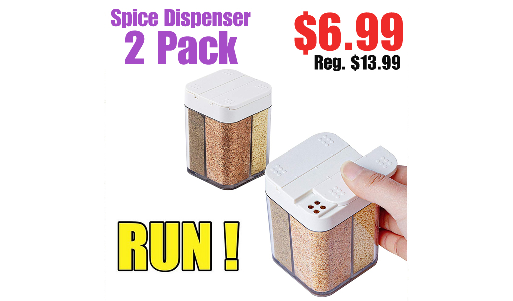 Spice Dispenser - 2 Pack Only $6.99 Shipped on Amazon (Regularly $13.99)