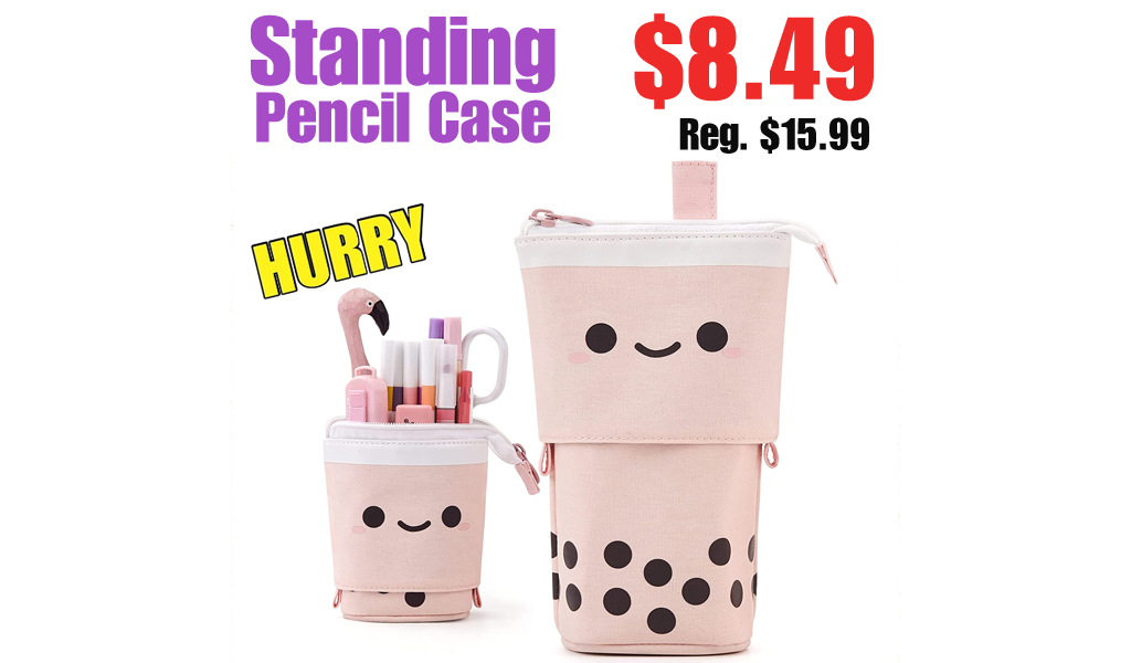 Standing Pencil Case Only $8.49 Shipped on Amazon (Regularly $15.99)