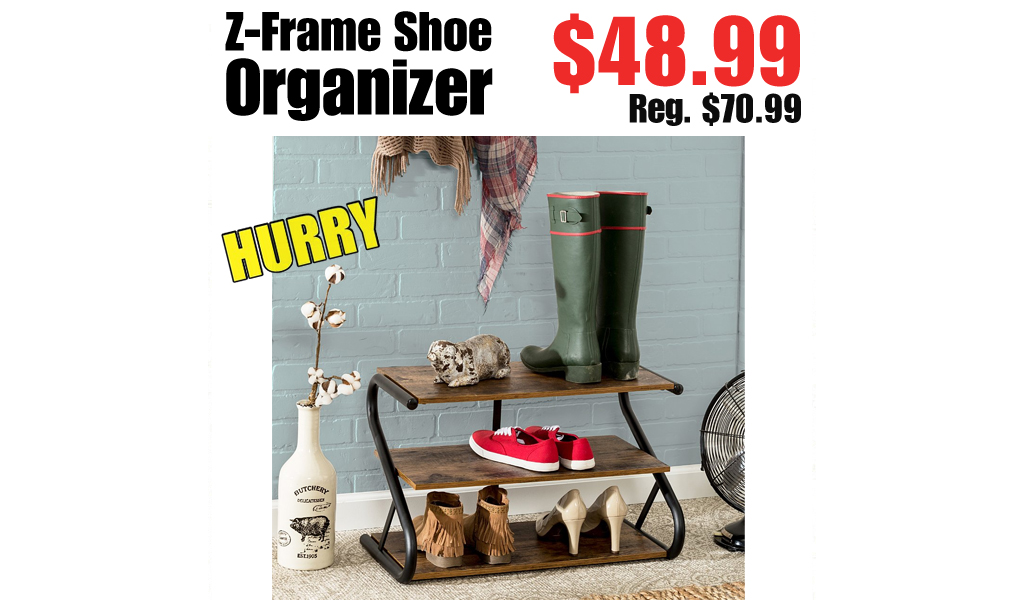 Z-Frame Shoe Organizer Only $48.99 Shipped on Zulily (Regularly $70.99)