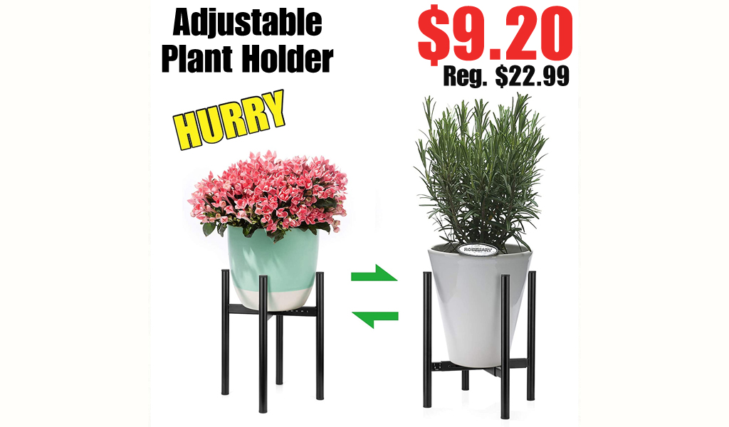 Adjustable Plant Holder $9.20 Shipped on Amazon (Regularly $22.99)