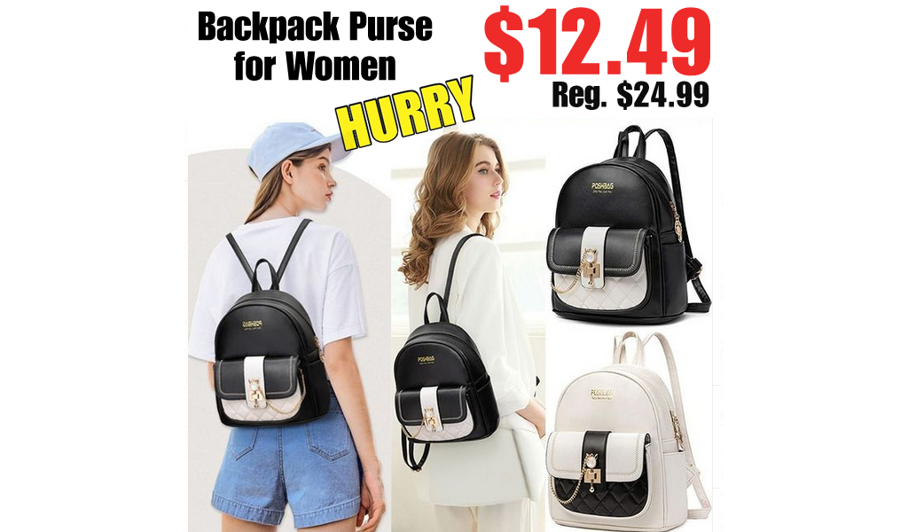 Backpack Purse for Women Only $12.49 Shipped on Amazon (Regularly $24.99)