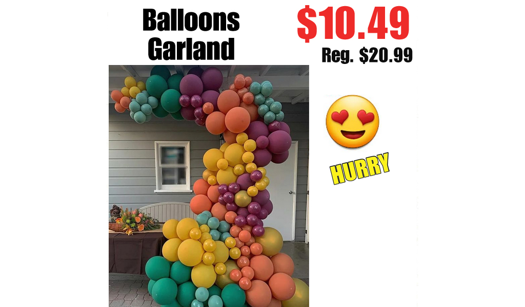 Balloons Garland Only $10.49 Shipped on Amazon (Regularly $20.99)