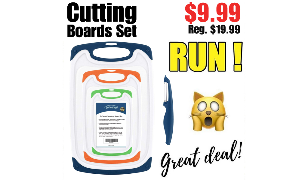 Cutting Boards Set Only $9.99 Shipped on Amazon (Regularly $19.99)