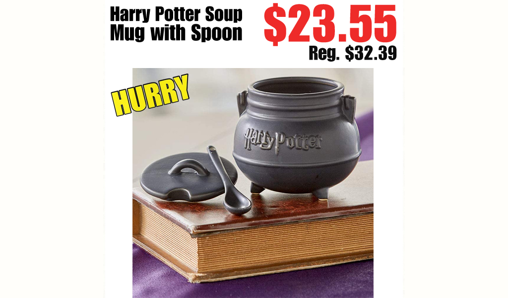 Harry Potter Soup Mug with Spoon $23.55 Shipped on Amazon (Regularly $32.39)
