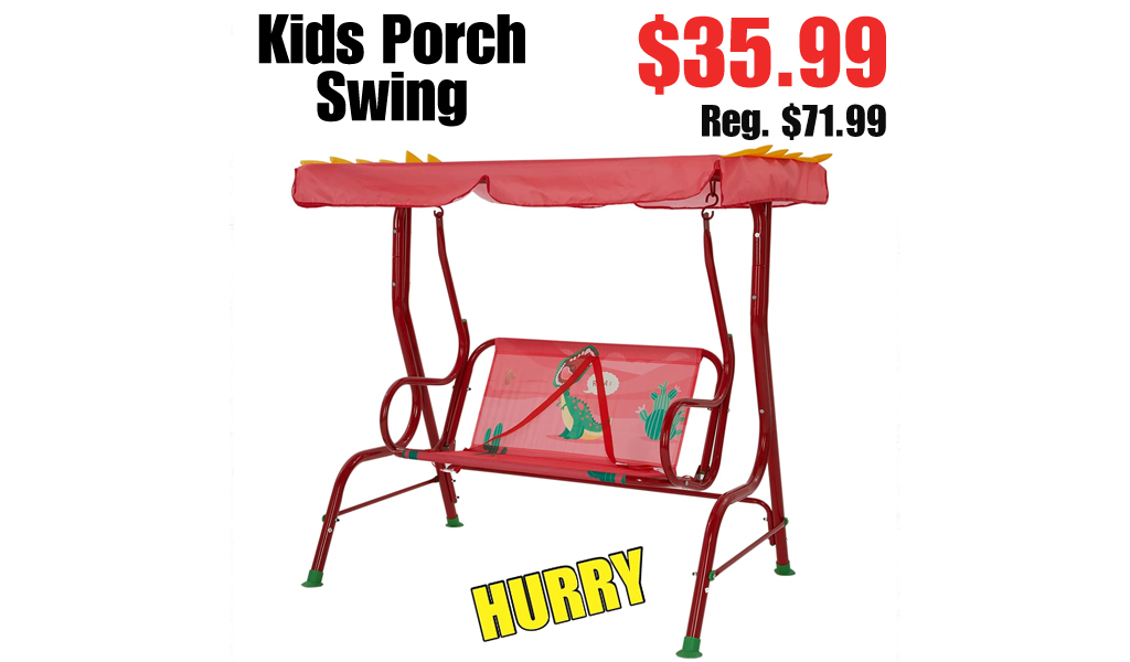 Kids Porch Swing Only $35.99 Shipped on Amazon (Regularly $71.99)
