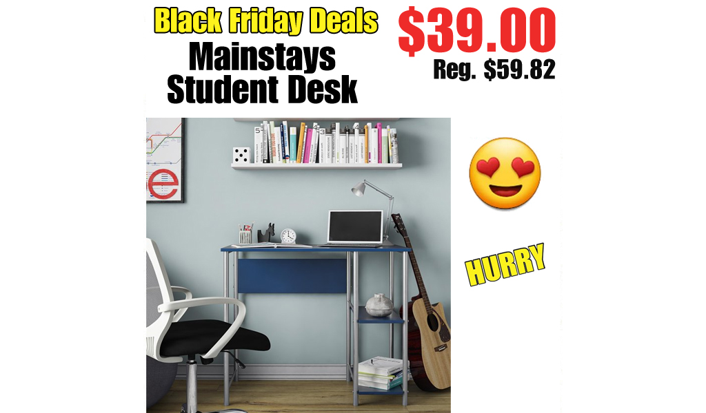 Mainstays Student Desk Only $39 Shipped on Walmart.com (Regularly $60)
