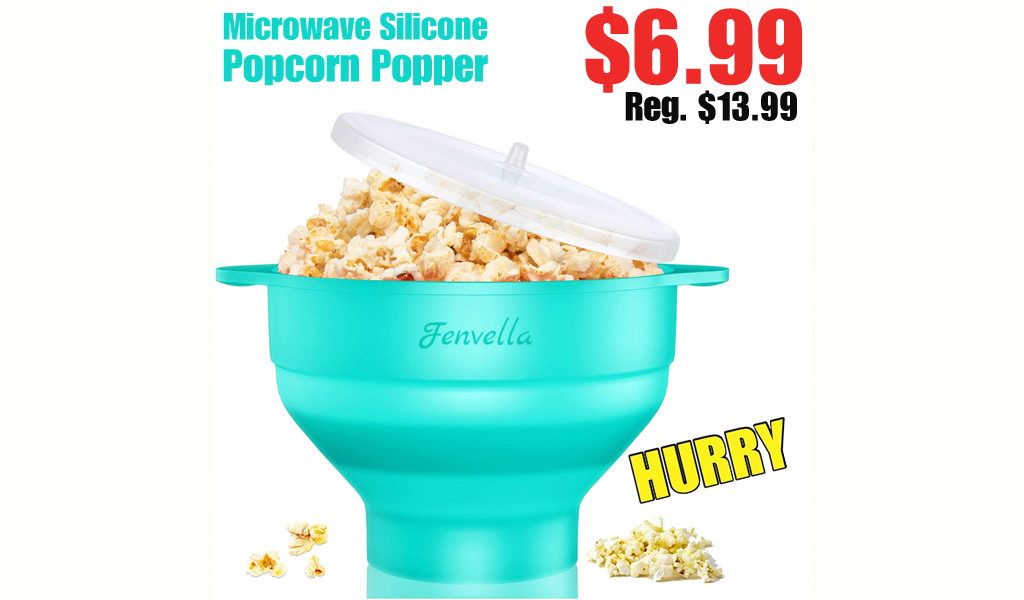 Microwave Silicone Popcorn Popper $6.99 Shipped on Amazon (Regularly $13.99)