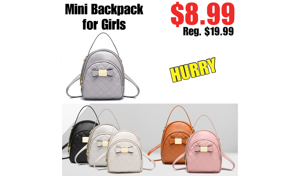 Mini Backpack for Girls Only $8.99 Shipped on Amazon (Regularly $19.99)
