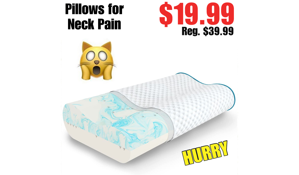 Pillows for Neck Pain Only $19.99 Shipped on Amazon (Regularly $39.99)