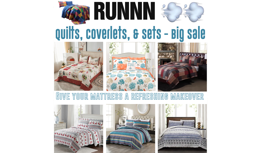 Quilts, Coverlets, & Sets for Less on Wayfair - Big Sale