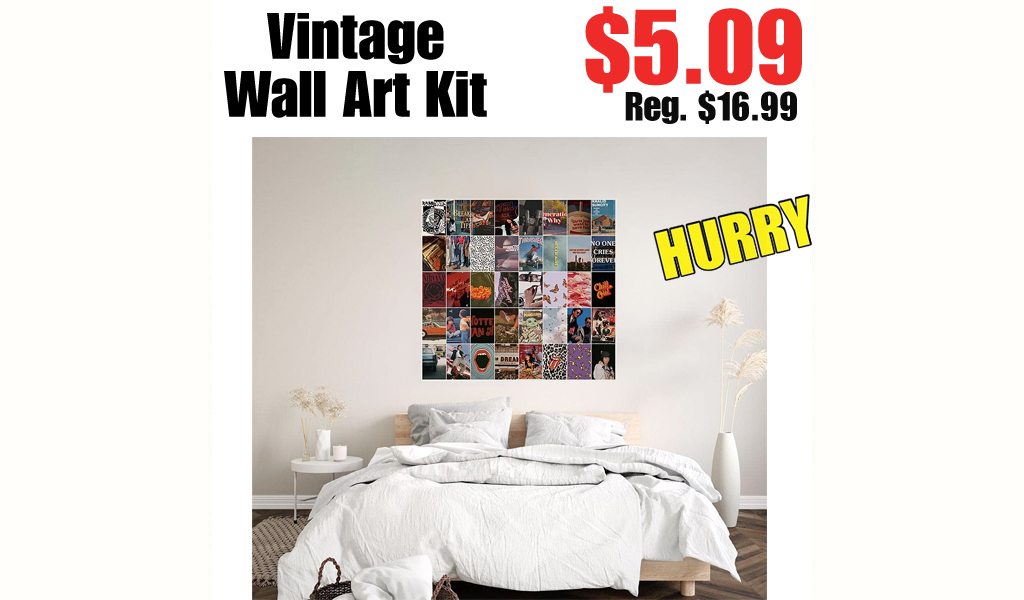 Vintage Wall Art Kit $5.09 Shipped on Amazon (Regularly $16.99)