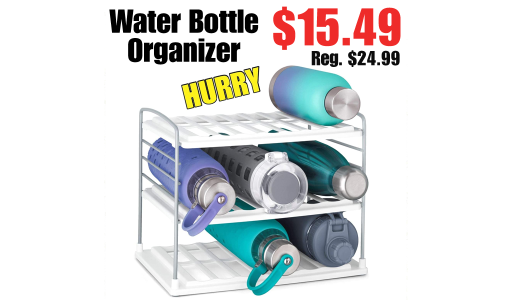 Water Bottle Organizer Only $15.49 Shipped on Amazon (Regularly $24.99)