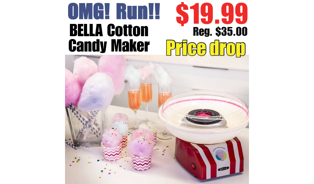 Bella Cotton Candy Maker Just $19.98 on Walmart.com (Regularly $35)