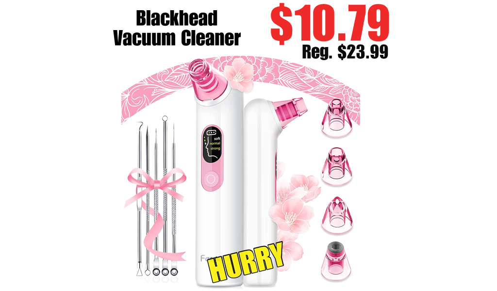 Blackhead Vacuum Cleaner Only $10.79 on Amazon (Regularly $23.99)