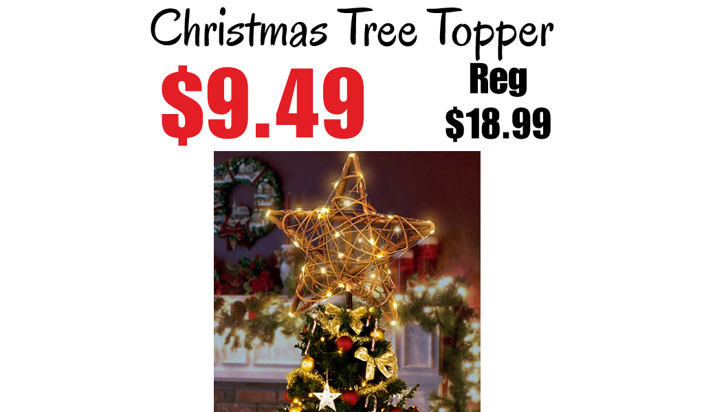 Christmas Tree Topper Only $9.49 Shipped on Amazon (Regularly $18.99)