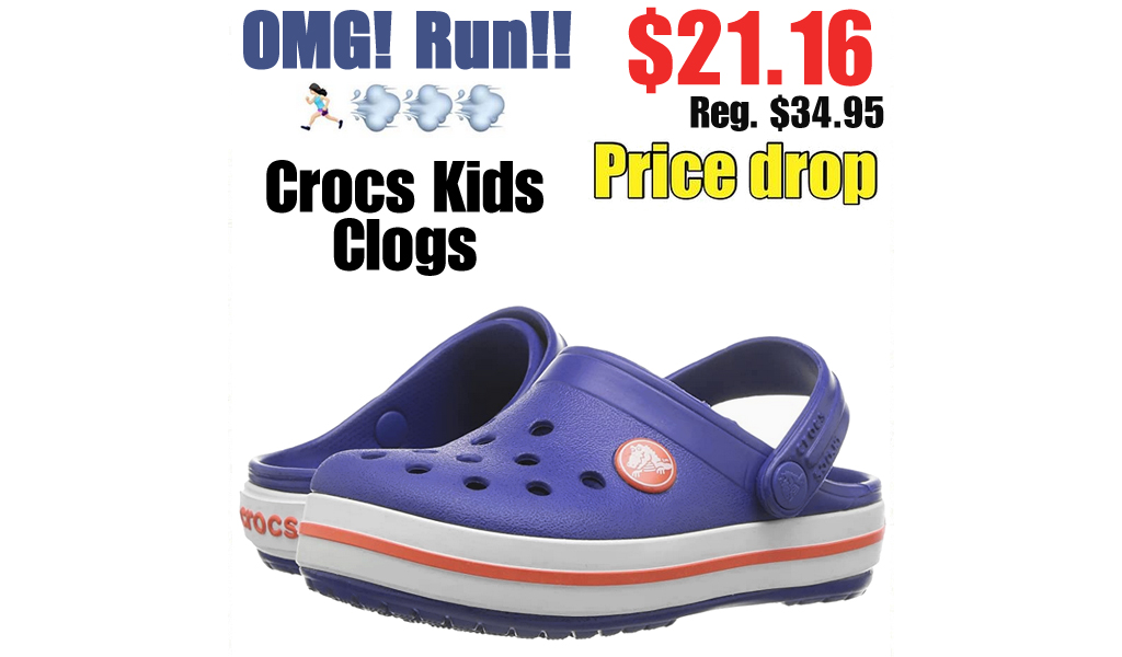 Crocs Kids Clogs Only $21.16 Shipped on zappos.com (Regularly $34.95)