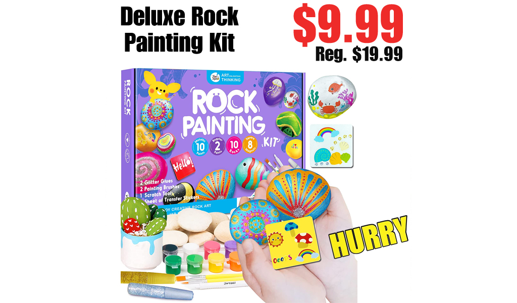 Deluxe Rock Painting Kit Only $9.99 on Amazon (Regularly $19.99)
