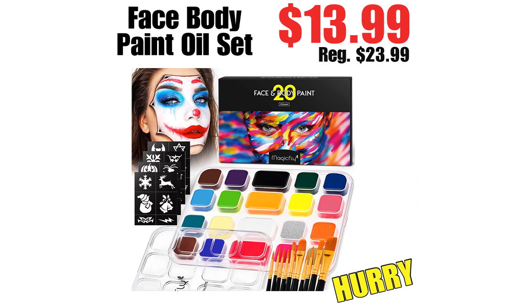 Face Body Paint Oil Set Only $13.99 Shipped on Amazon (Regularly $23.99)