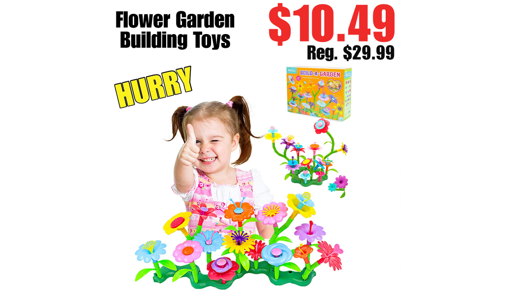 Flower Garden Building Toys Only $10.49 Shipped on Amazon (Regularly $29.99)