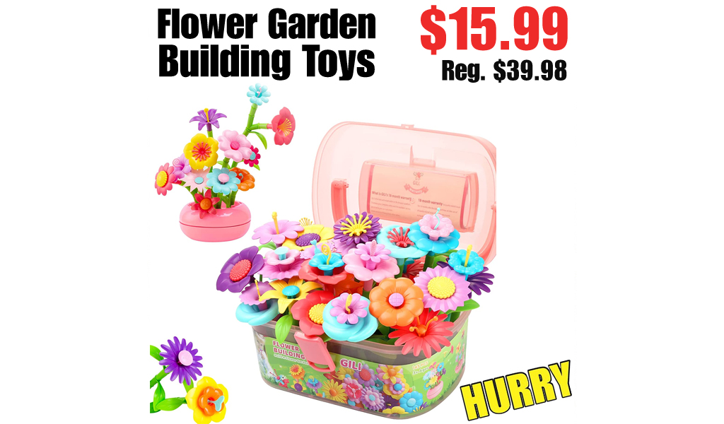 Flower Garden Building Toys Only $15.99 Shipped on Amazon (Regularly $39.98)
