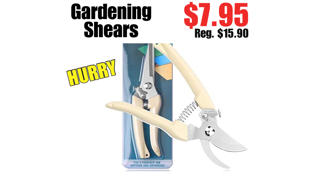 Gardening Shears Only $7.95 Shipped on Amazon (Regularly $15.90)