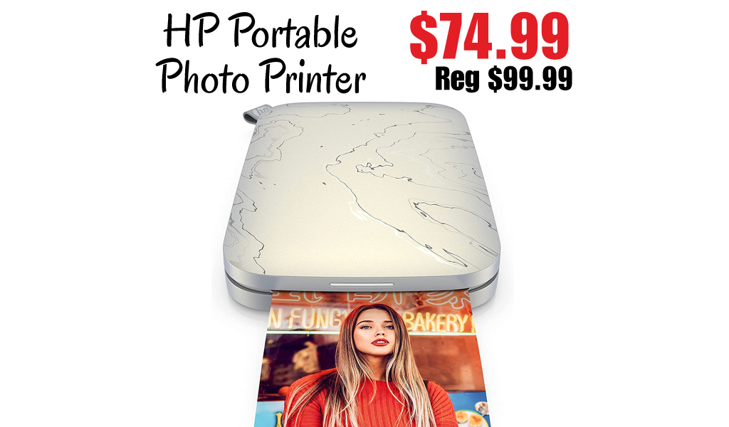 HP Portable Photo Printer Only $74.99 Shipped on Amazon (Regularly $99.99)