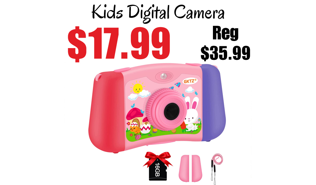 Kids Digital Camera Only $17.99 Shipped on Amazon (Regularly $35.99)