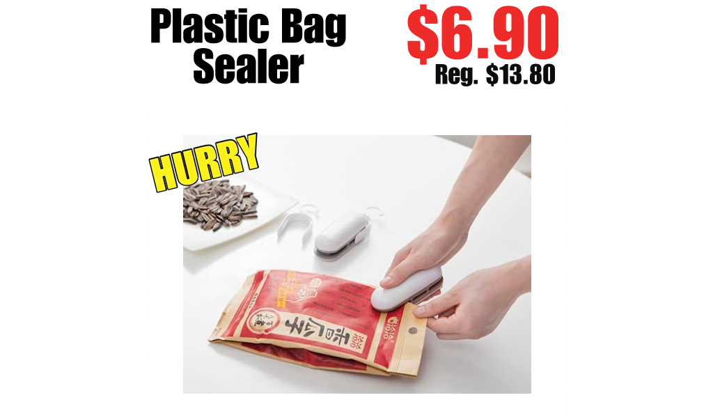 Plastic Bag Sealer Only $6.90 Shipped on Amazon (Regularly $13.8)