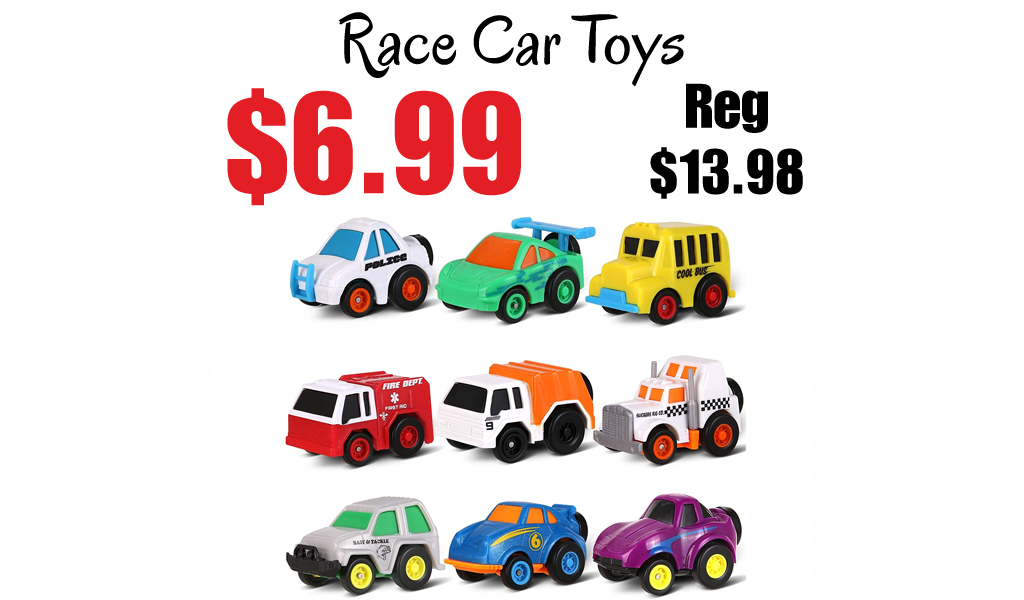 Race Car Toys Only $6.99 Shipped on Amazon (Regularly $13.98)