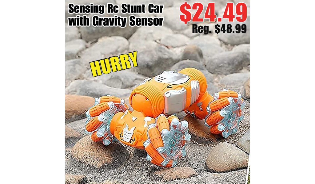 Sensing Rc Stunt Car with Gravity Sensor Only $24.49 Shipped on Amazon (Regularly $48.99)