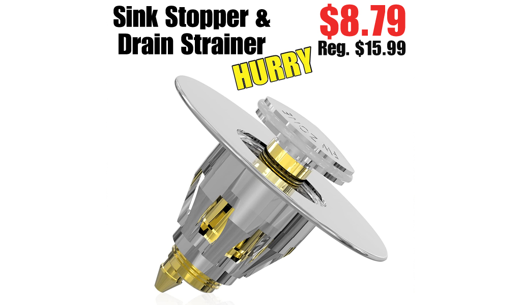 Sink Stopper & Drain Strainer Only $8.79 Shipped on Amazon (Regularly $15.99)