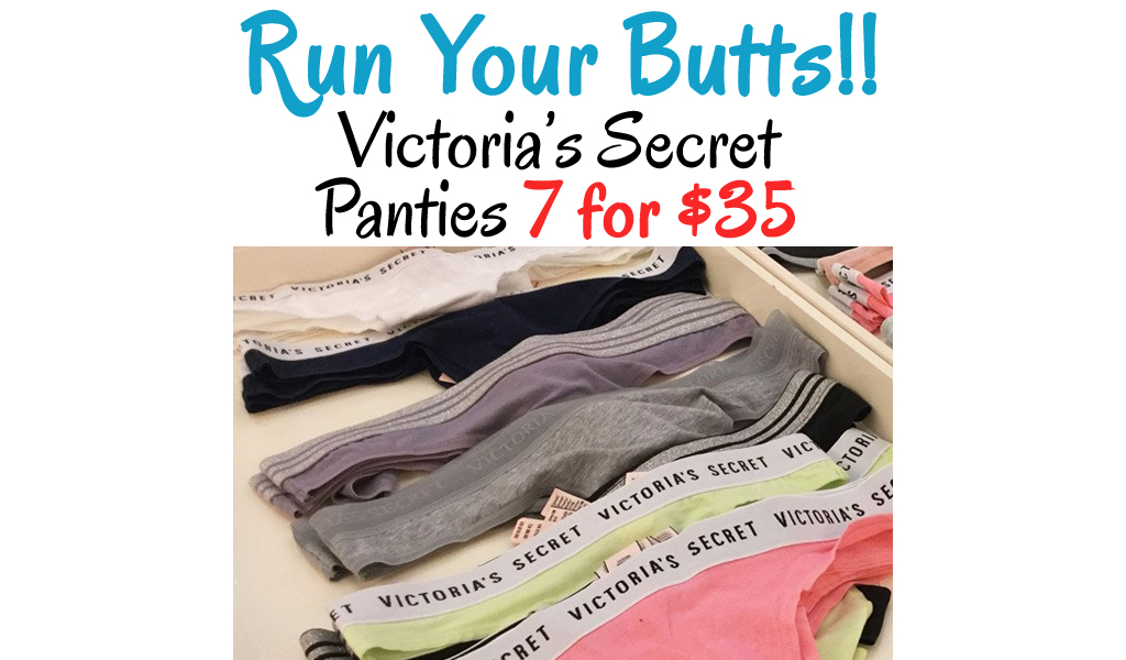 Victoria’s Secret : Any 7 Panties for $35