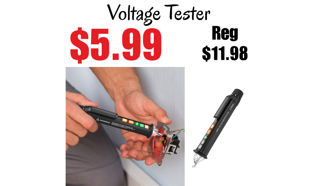 Voltage Tester Only $5.99 Shipped on Amazon (Regularly $11.98)