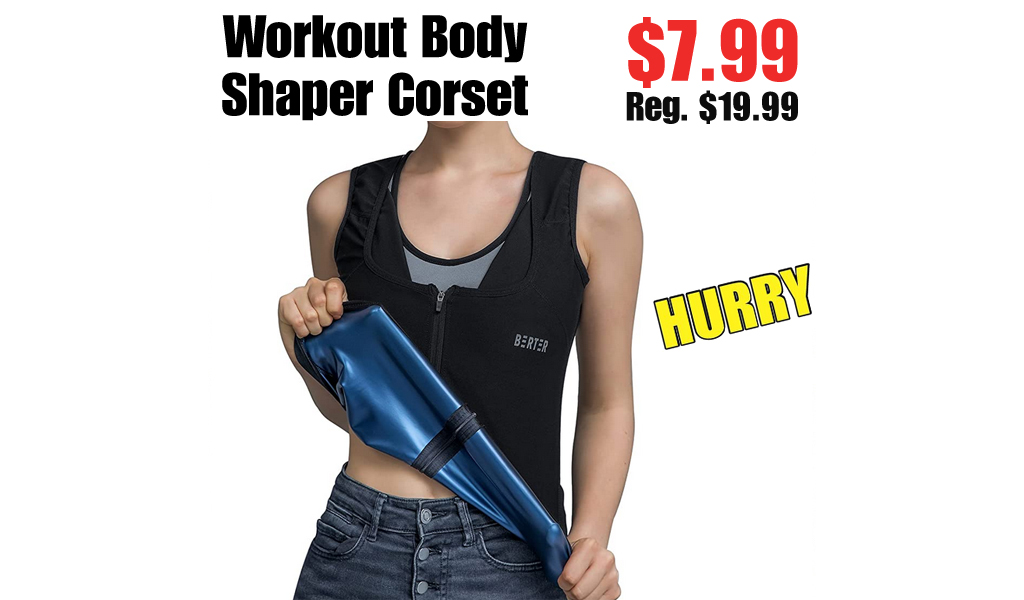 Workout Body Shaper Corset Only $7.99 Shipped on Amazon (Regularly $19.99)