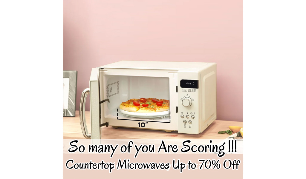 Countertop Microwaves Up To 70% Off on Wayfair - Big Sale