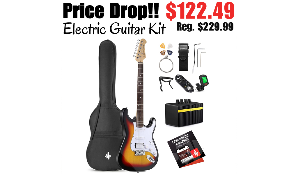 Electric Guitar Kit Only $122.49 Shipped on Amazon (Regularly $229.99)