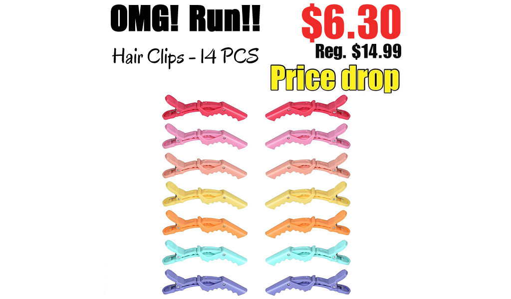 Hair Clips - 14 PCS Only $6.30 Shipped on Amazon (Regularly $14.99)