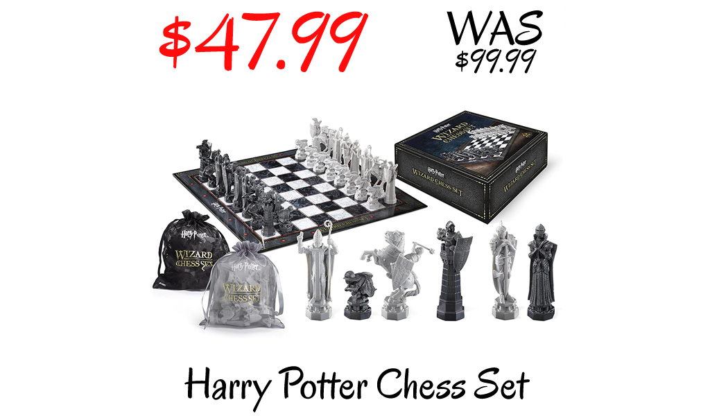 Harry Potter Wizard Chess Set Only $47.99 Shipped on Amazon (Regularly $99.99)