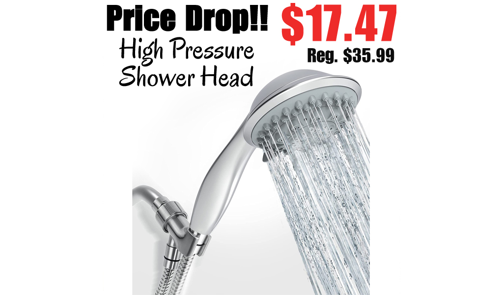 High Pressure Shower Head $17.47 Shipped on Amazon (Regularly $35.99)