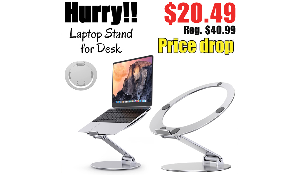 Laptop Stand for Desk Only $20.49 Shipped on Amazon (Regularly $40.99)
