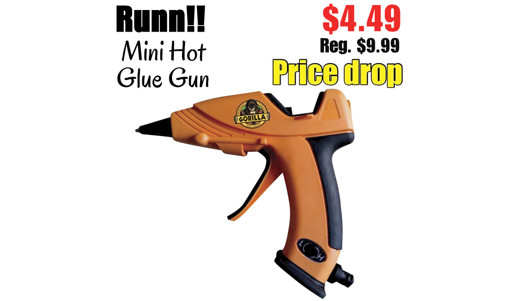 Mini Hot Glue Gun Only $4.49 Shipped on Amazon (Regularly $9.99)