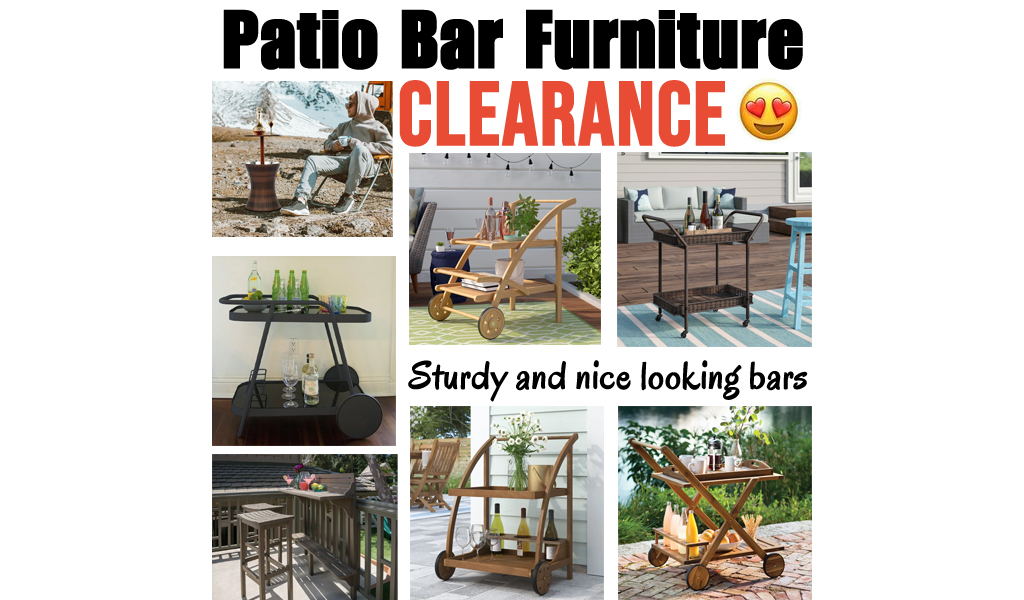 Patio Bar Furniture for Less on Wayfair - Big Sale